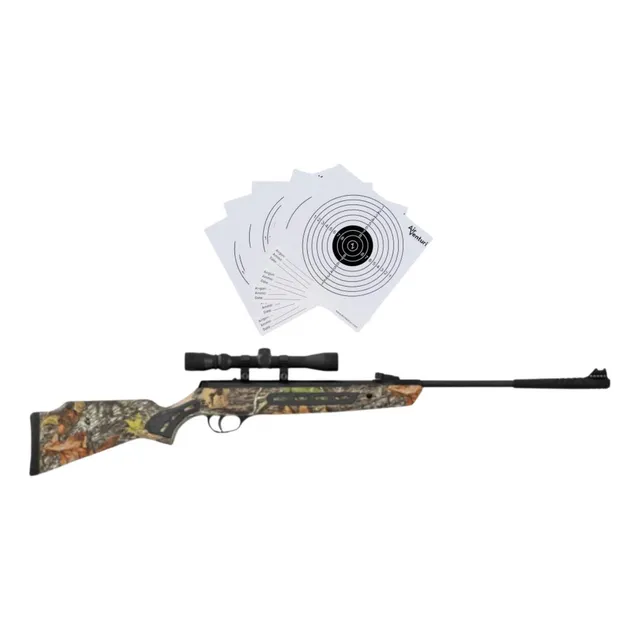 Rifle Hatsan 1000s Striker Camo Combo 4.5mm Xchwsp