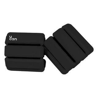 Ucan Pesas De Tobillos Y Muñecas | Polainas Negro 1.5 Kg Ucan Pesas De Tobillos Y Muñecas | Polainas Negro 1.5 Kg