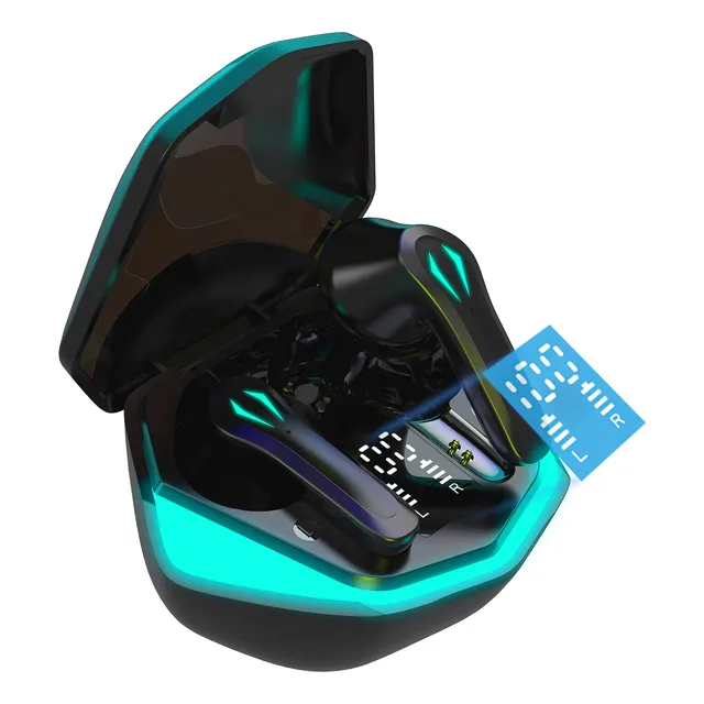 Fone De Ouvido Sem Fio Gamer Original Bluetooth Com Led Rs29