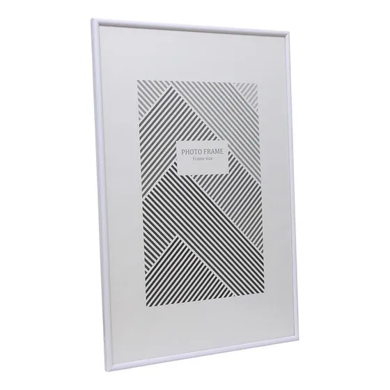 Portaretratos Plastico Acrilicos Grandes 60x80cm Pf16080 Vgo Color Blanco