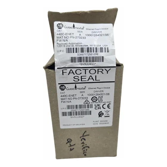 Allen Bradley 440c-enet Guardmaster Ethernet