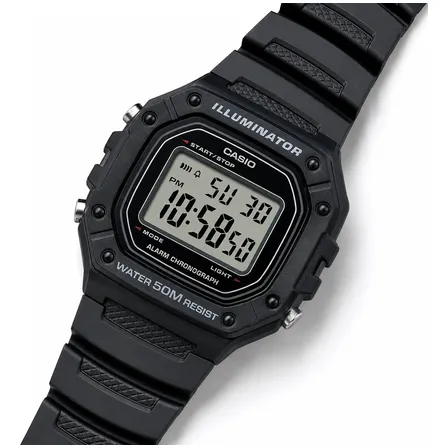 Relógio Casio Masculino Original Digital Esportivo Preto Preto Como Na Foto