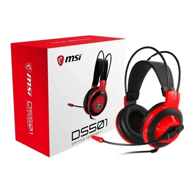 Audífonos Gamer Msi Ds501 Gaming Headset