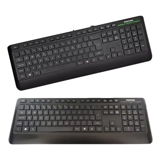 Teclado Barato Usb Para Pc Positivo Sk 6620 Abnt2 Com Ç Nfe