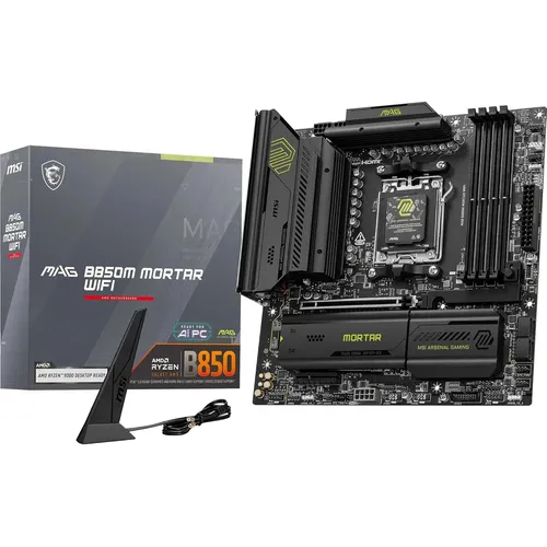Placa-mãe Msi Mag B850 Tomahawk Max Com Wifi Atx Preto | Frete grátis