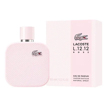Perfume Lacoste L.12.12 Rose Eau De Parfum 100ml Volumen De La Unidad 100 Ml