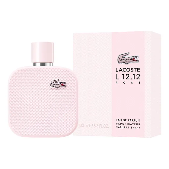 Perfume Lacoste L.12.12 Rose Eau De Parfum 100ml Volumen De La Unidad 100 Ml