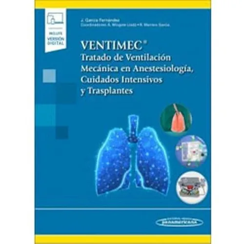 Ventimec Vent Mecanica en Anest c Intensivos y Transpl de Javier Garcia Fernandez Editorial Panamericana Tapa Blanda en Español 2022