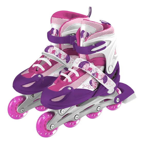 Rollers Princesas 3 En 1 Con Luces Y Ruedas Intercambiables 