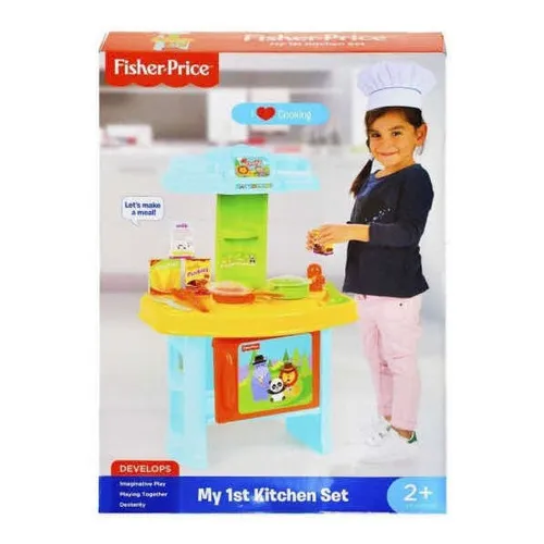 Mi Primer Set De Cocina - Fisher Price Color Azul
