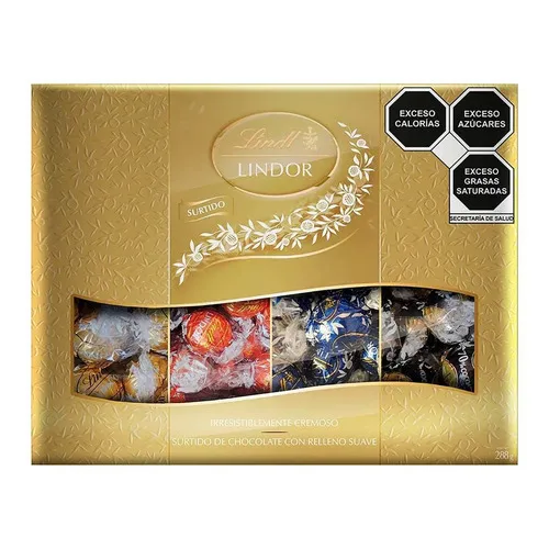 Lindt LINDOR Trufas de Chocolate con Leche Caja 288g