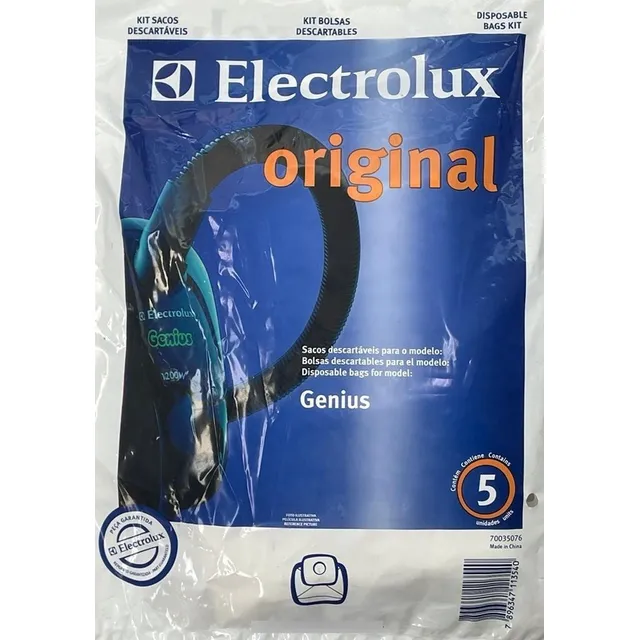 Bolsa De Aspiradora Genius (5 Unidades) Electrolux