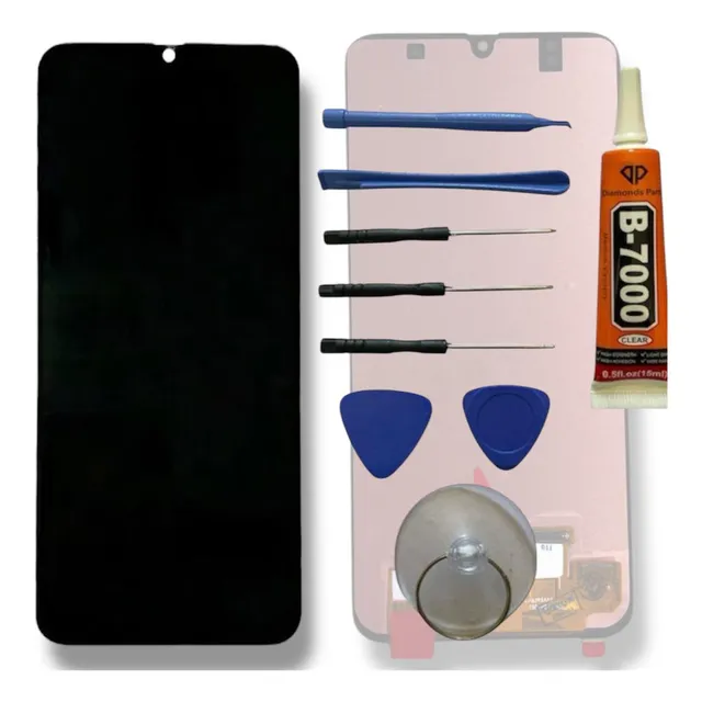 Tela Touch Compatível Com A30 Oled S/aro + Kit Chaves E Cola