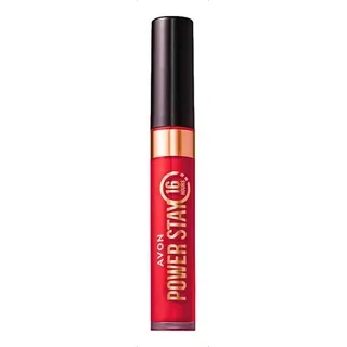 Batom Avon Power Stay LĂquido Matte 16h - Cor Vermelhaço Batom Avon Power Stay LĂquido Matte 16h - Cor Vermelhaço