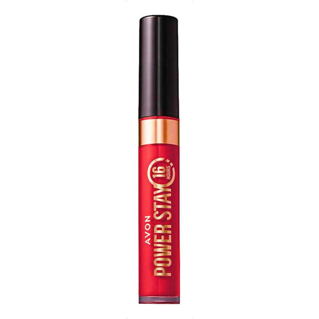 Batom Avon Power Stay Líquido Matte 16h - Cor Vermelhaço Batom Avon Power Stay Líquido Matte 16h - Cor Vermelhaço