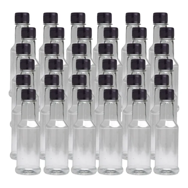 36 Frascos Embalagem P/ Molho Pimenta Tempero 150ml C/ Tampa