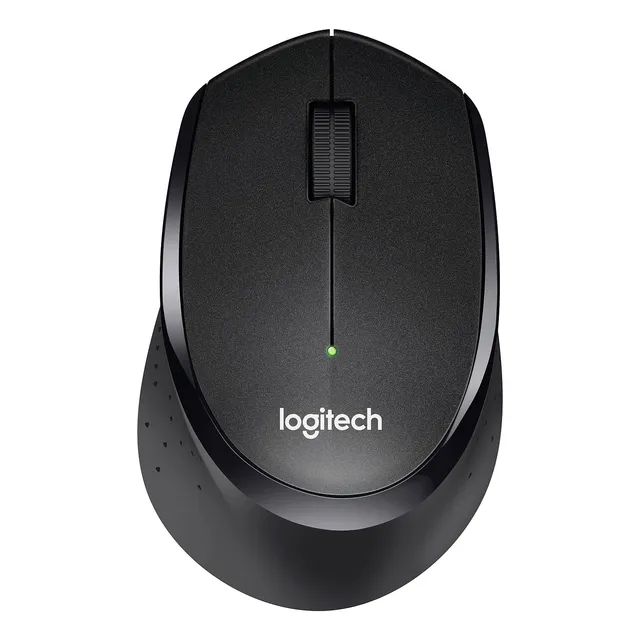 Mouse inalámbrico LogitechSilent Plus M330 negro