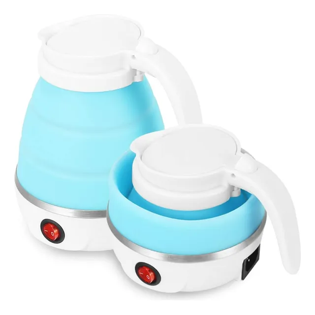 Hervidor Eléctrico Plegable De Silicona 600ml Tetera Cocina