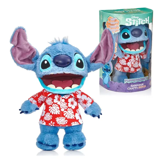 Peluche Stitch Interactivo Chatty Hawaiian Lilo & Stitch