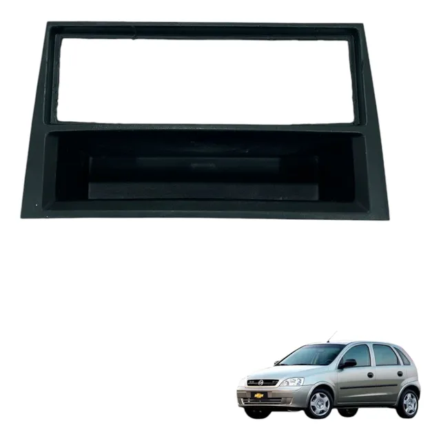 Moldura Painel Radio Corsa Hatch Premium Maxx 2008 Usado