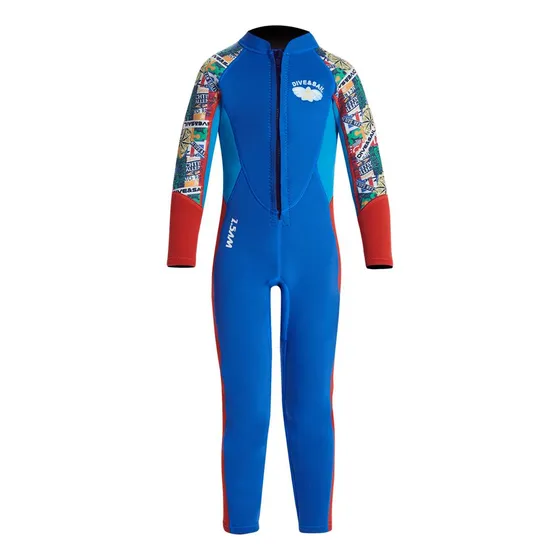 Traje De Baño. Traje De Neopreno De 5 Mm Para Niños, Buceo,