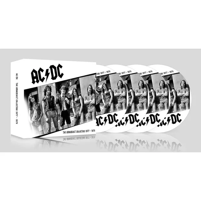 Ac/dc - The Broadcast Collection 1977-1979 Box4cd Importado
