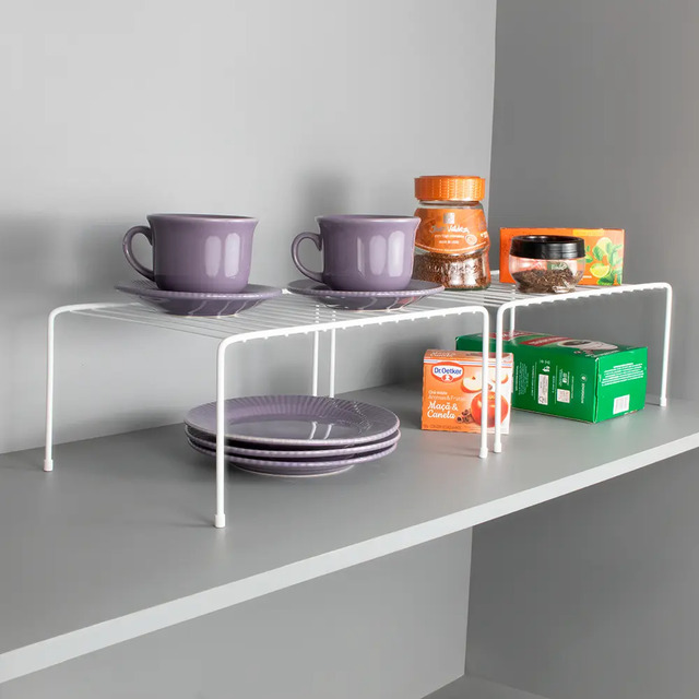 Prateleiras Divisora Organizadora Armário Média 32 Cm 2unid