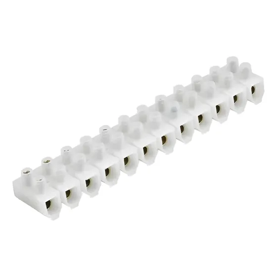 Regleta Conexión 16mm Crompton 12 Ctos Halofree Blanco