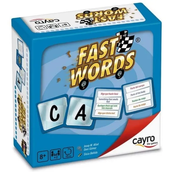 Juego Cartas Fast Words Cayro