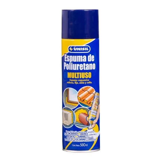 Espuma De Poliuretano Multiuso 500ml