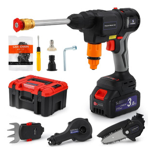 Kit Combinado De 4 Herramientas De Potencia Inalámbrica Vish Kit Combinado De 4 Herramientas De Potencia Inalámbrica Vish