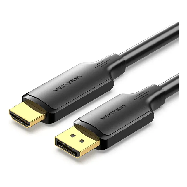 Cable Display Port A Hdmi Vention Convertidor 4k/30hz Ultra HD Hdr Hdcp- 1.8 Metros
