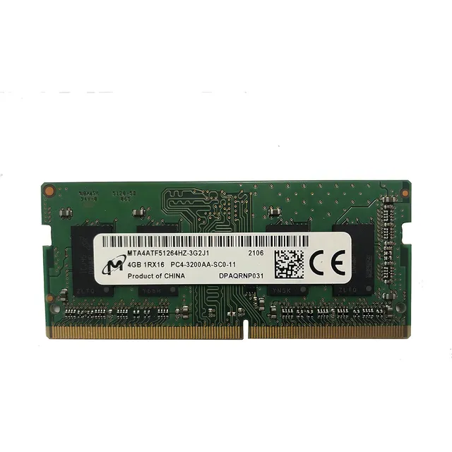 Memorias Ram Micron 4gb Ddr4 3200 Mhz 1.2 Volts