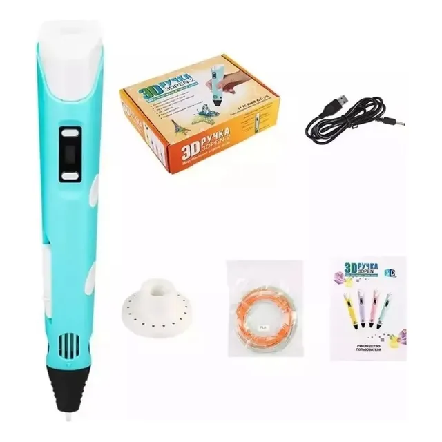 Pack Lápiz Bolígrafo Impresora 3d Dibujos + Insumo Primario