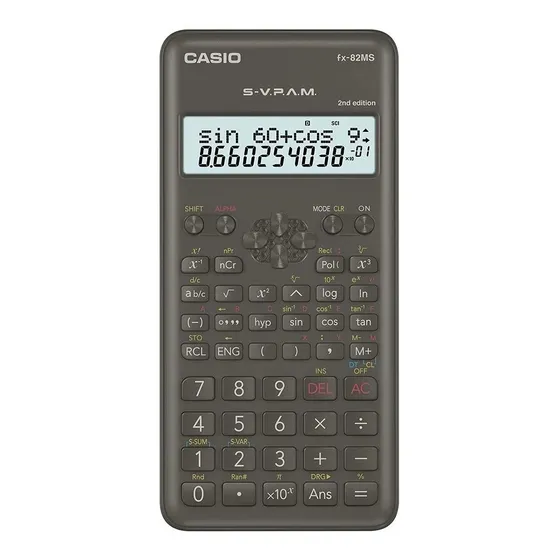 Calculadora cientifica Casio Fx-82ms 2da edicion color marron