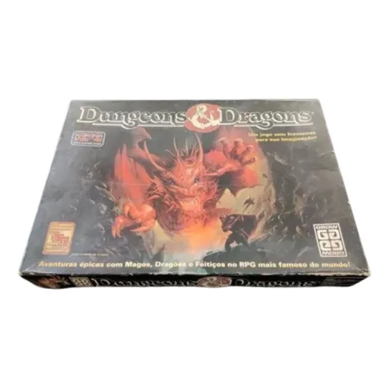 Jogo De Tabuleiro Dungeons And Dragons Grow Nunca Jogado D&d