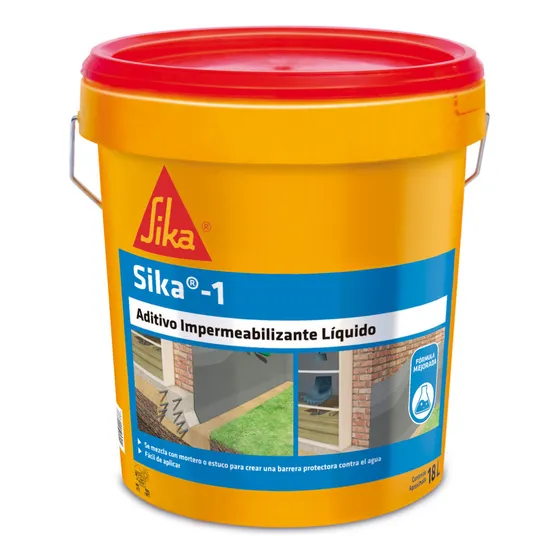 Sika 1 Impermeabilizante Tineta 18 Litros