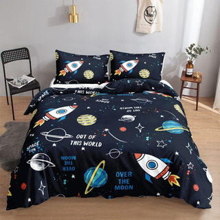Datura Home Juego De Funda Nórdica Para Niños Con Diseño De Datura Home Juego De Funda Nórdica Para Niños Con Diseño De