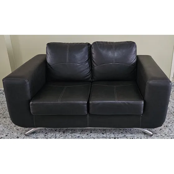 Mueble De 2 Plazas Usado Semi Cuero