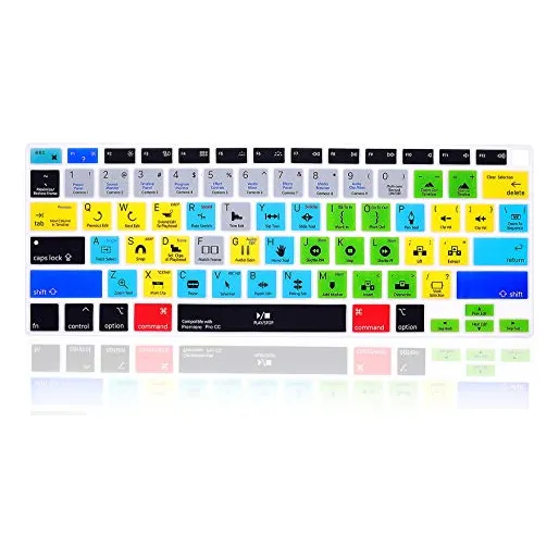 Funda De Silicona Para Teclado Mmdw Premiere Pro Cc Shortcut