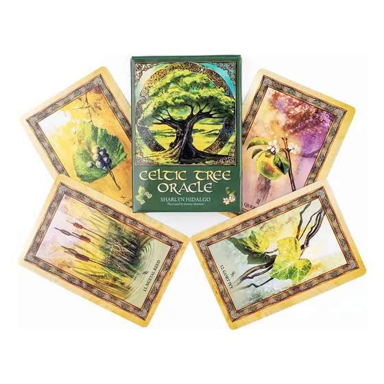 Baraja Completa De Tarot Cards Celtic Tree Oracle Cards, 25 