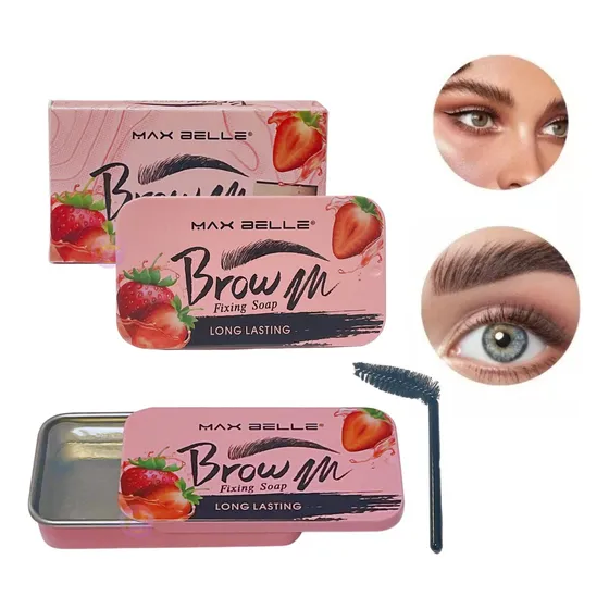 Jabón Para Peinar Cejas + Cepillo Aplicador