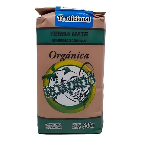 Yerba Mate Tradicional Orgánica X 500gr Roapipo