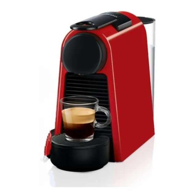 Cafetera Nespresso Essenza Mini Ruby Red Con Espumador De Le