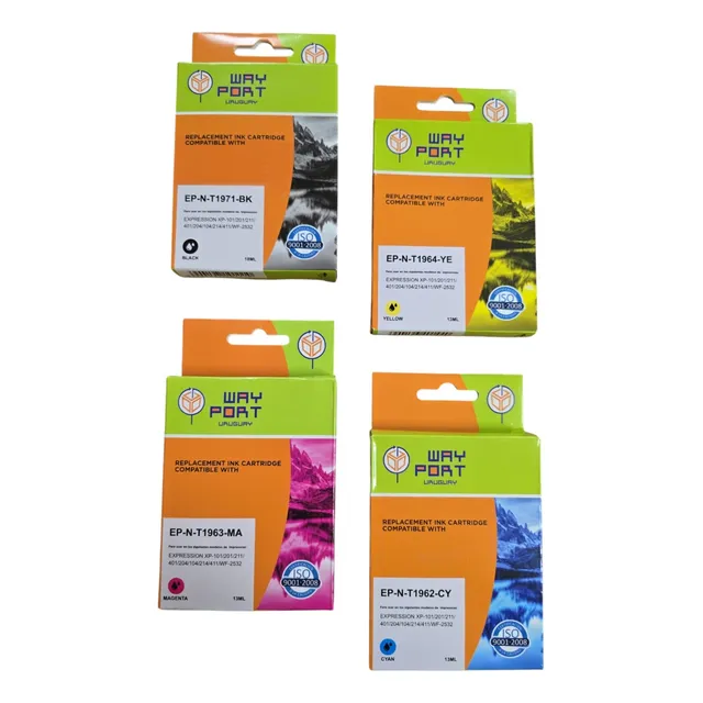 Pack 4 Cartuchos Compatibles Epson Xp211 Xp201 Xp101 Xp401 