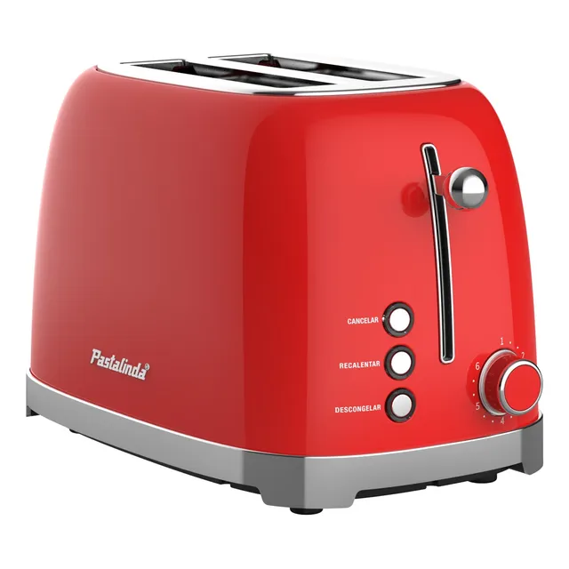 Tostadora Eléctrica Pastalinda Cucina Tostapane Roja