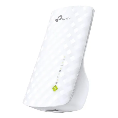 Repetidor TP-Link Re200 Wifi Ac750 de doble banda de 2,4/5 GHz, color blanco