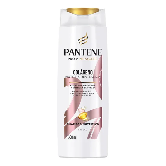 Shampoo Pantene® Colágeno Nutre & Revitaliza 300 Ml