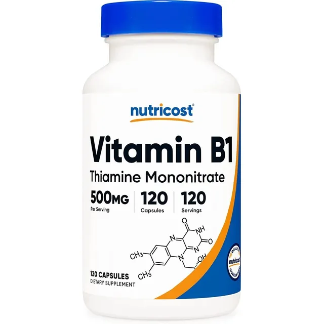 Nutricost Vitamin B1 (thiamine Mononitrate) 500mg 120serv
