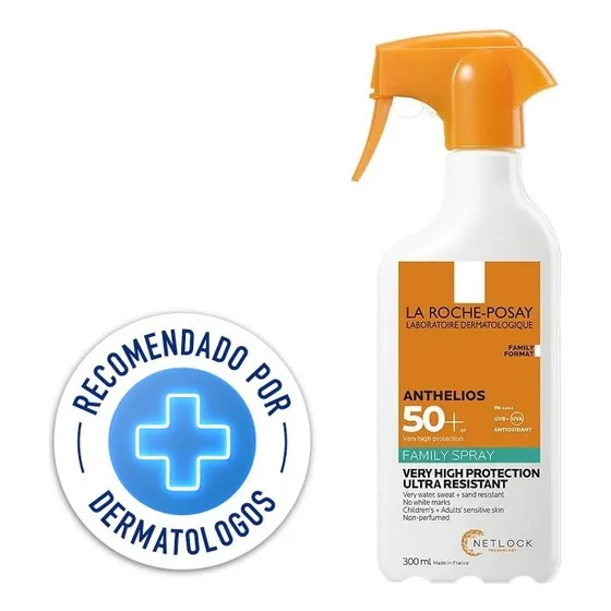 Protector Solar Anthelios Family Spray Spf50+ 300ml
